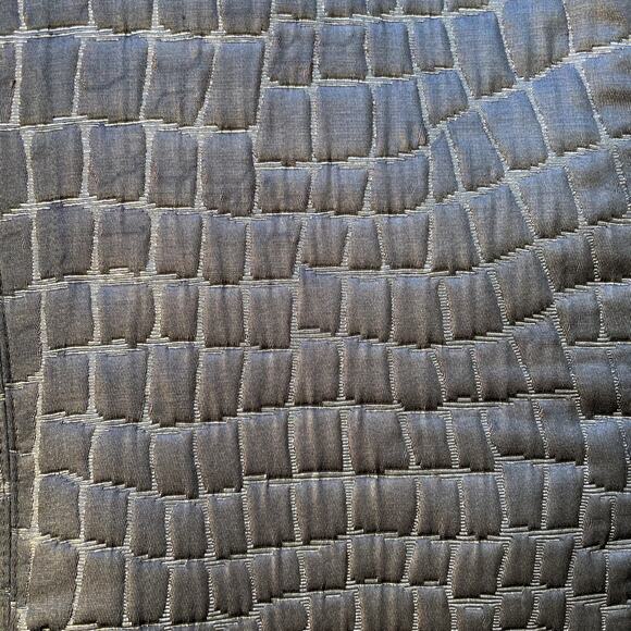 Armani Collezioni Quilted Alligator Print Cropped Jacket 12 - Picture 3 of 8